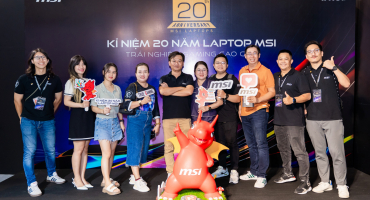 SỰ KIỆN KỈ NIỆM 20 NĂM LAPTOP MSI 