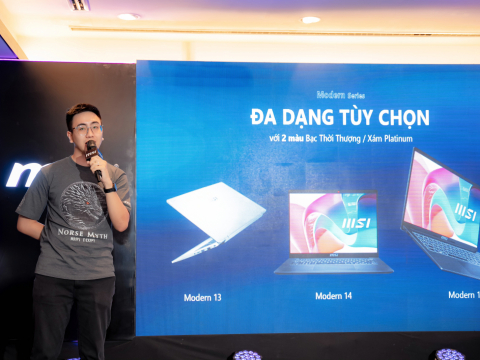 MSI CÔNG BỐ DÒNG LAPTOP TRANG BỊ RTX 50 SERIES ĐẦU TIÊN TẠI VIỆT NAM
