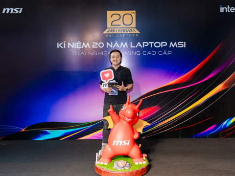 KỸ NIỆM 20 NĂM - LAPTOP MSI