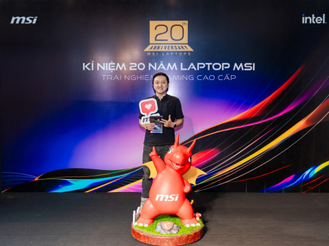 KỸ NIỆM 20 NĂM - LAPTOP MSI