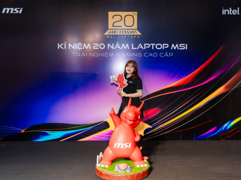 KỸ NIỆM 20 NĂM - LAPTOP MSI
