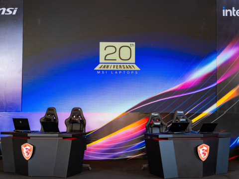 KỸ NIỆM 20 NĂM - LAPTOP MSI