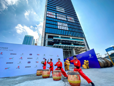 LỄ CẤT NÓC MARINA CENTRAL TOWER