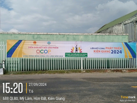 HỘI CHỢ -  DIỄN ĐÀN KẾT NỐI SẢN PHẨM OCOP VÙNG ĐBSCL 2024