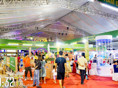 HỘI CHỢ -  DIỄN ĐÀN KẾT NỐI SẢN PHẨM OCOP VÙNG ĐBSCL 2024