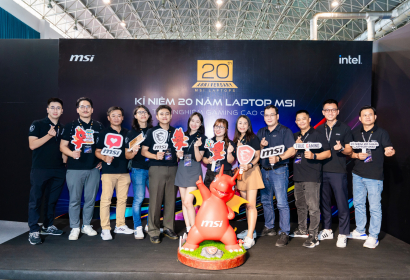 KỸ NIỆM 20 NĂM - LAPTOP MSI
