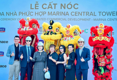 LỄ CẤT NÓC MARINA CENTRAL TOWER